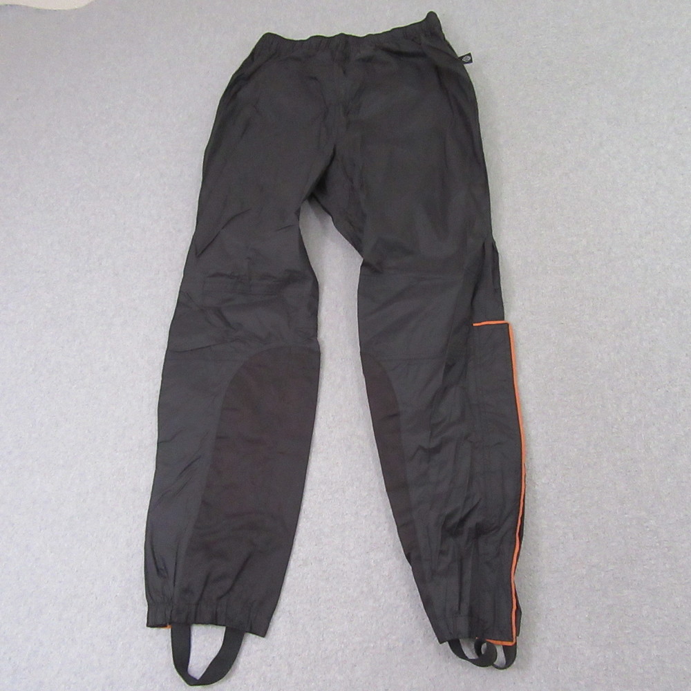 Harley Davidson Mens Track Pants S Black Motorcyle Biker Riding Garter
